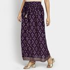 Ladies' Lehenga Skirt, बैंगनी, small image number null