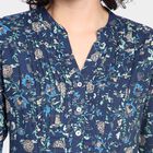Ladies' Kurta, Navy Blue, small image number null