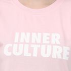 Ladies' Round Neck T-Shirt , हल्का गुलाबी, small