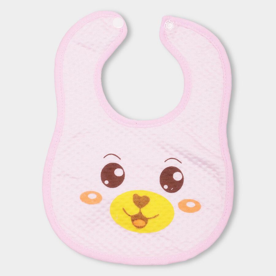Infants' Bib, Pink, large image number null