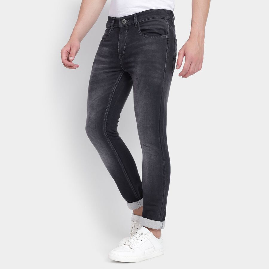 Men's Skinny Jeans, Light Grey, large image number null