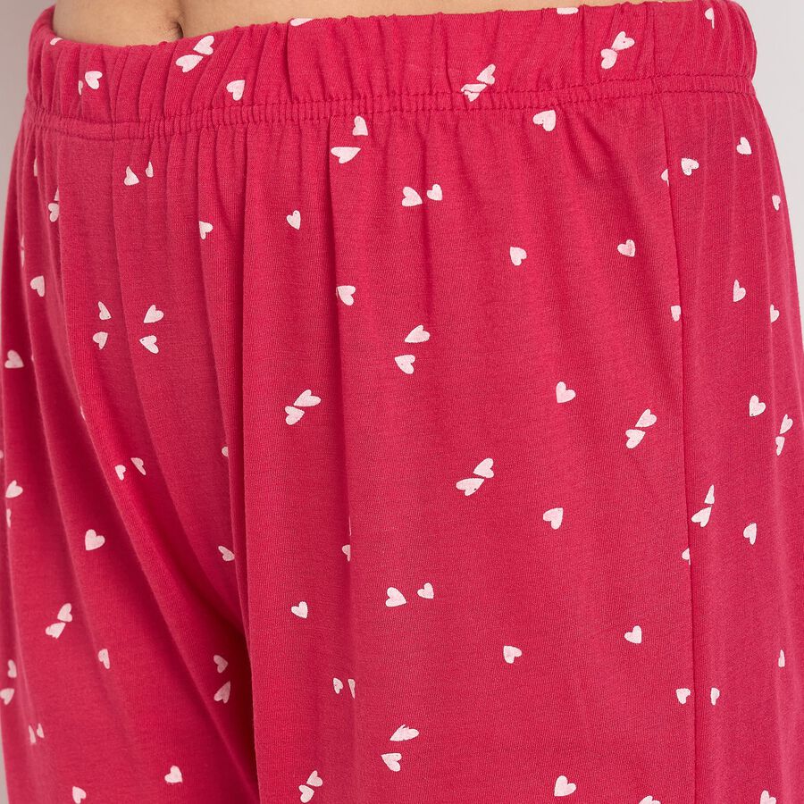 Ladies' Pyjama, Fuchsia, large image number null