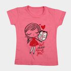 Girls' T-Shirt, Light Pink, small