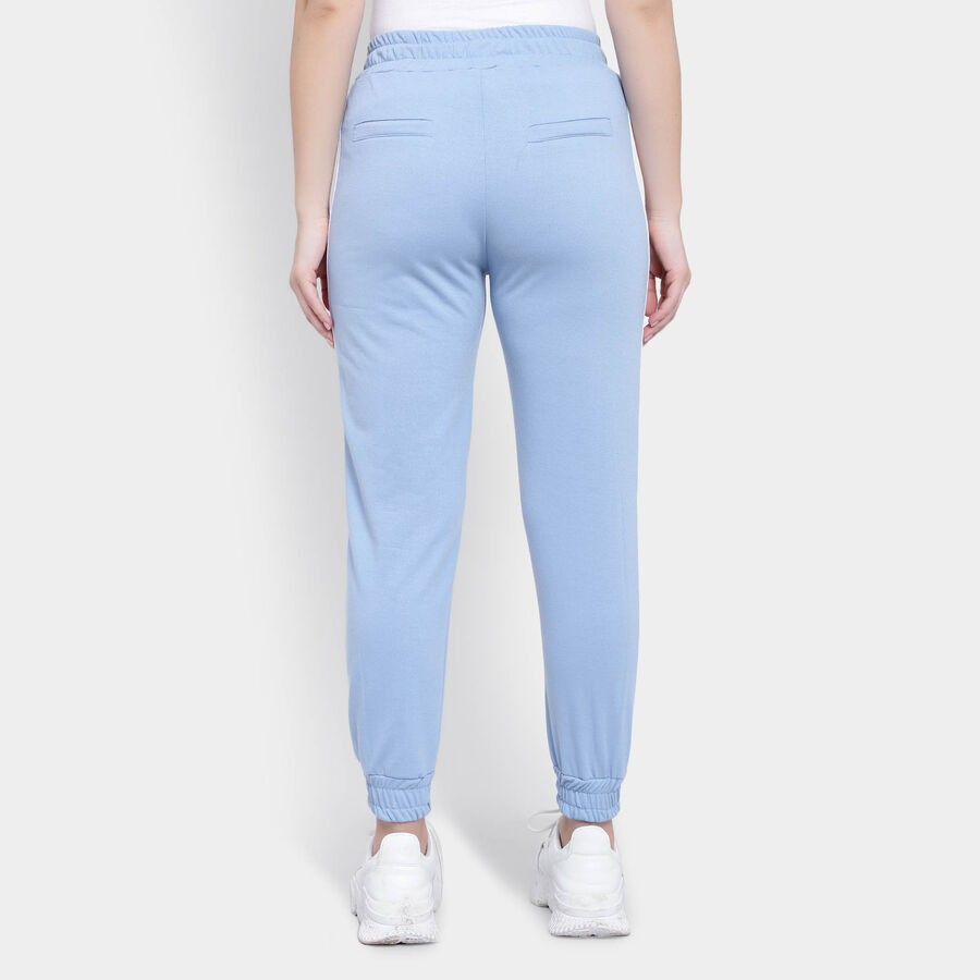 Cut & Sew Regular Joggers, Light Blue, large image number null