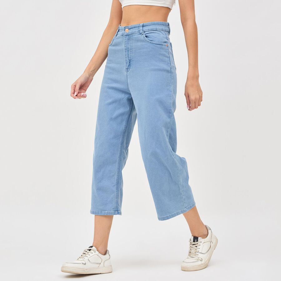 Ladies' High Rise Jeans , Ice Blue, large