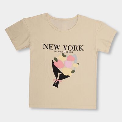 Girls' 100% Cotton T-Shirt