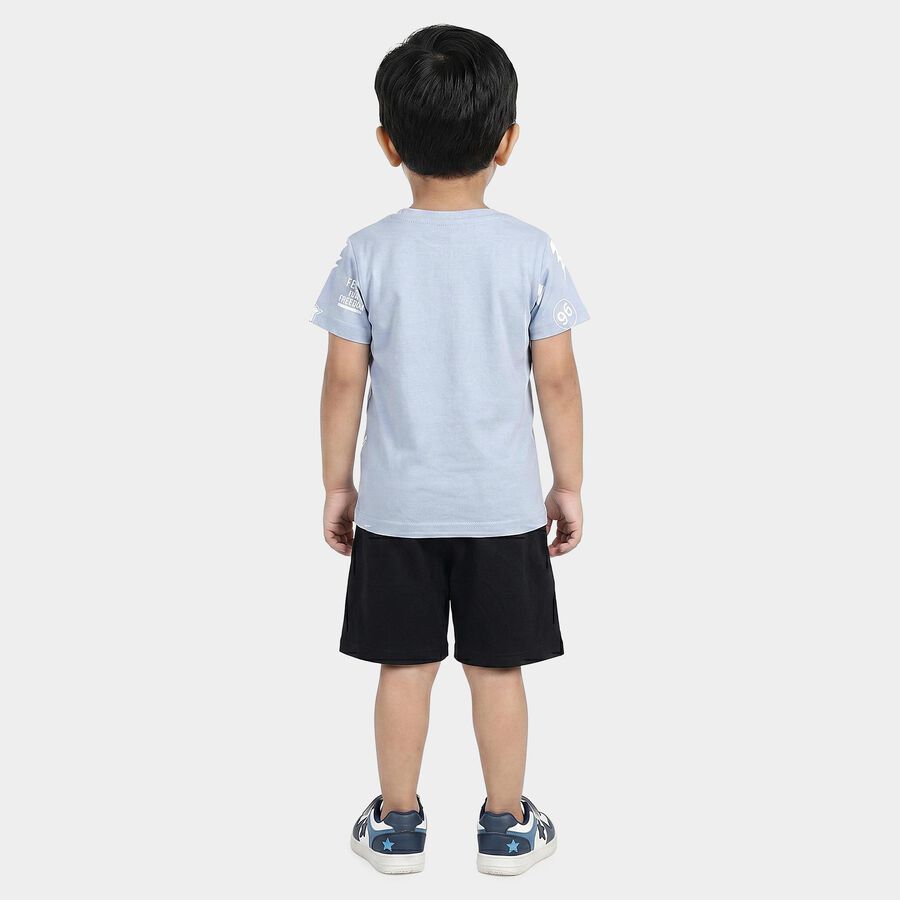 Boys' Woven Baba Suit, Light Blue, large