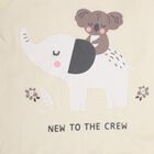 Infant Girls' 100% Cotton Short Set , एक्रू मिश्रित, small image number null