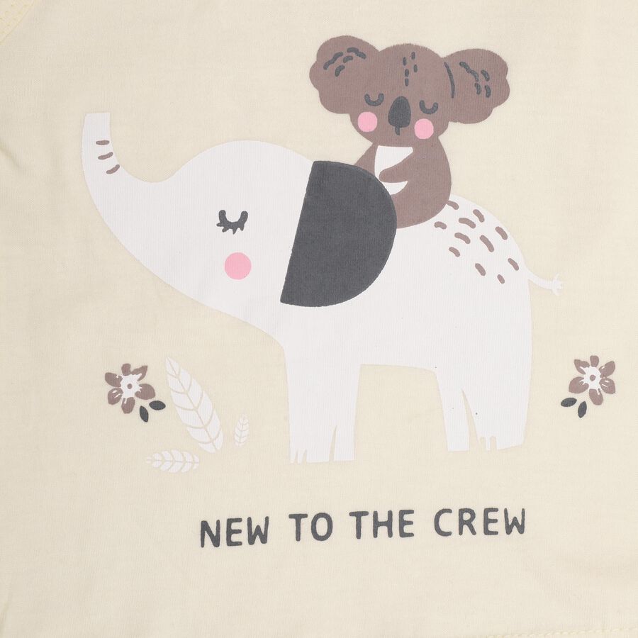 Infant Girls' 100% Cotton Short Set , एक्रू मिश्रित, large image number null