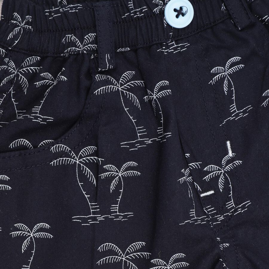 Infant Boys' 100% Cotton Baba Suit , Navy Blue, large image number null