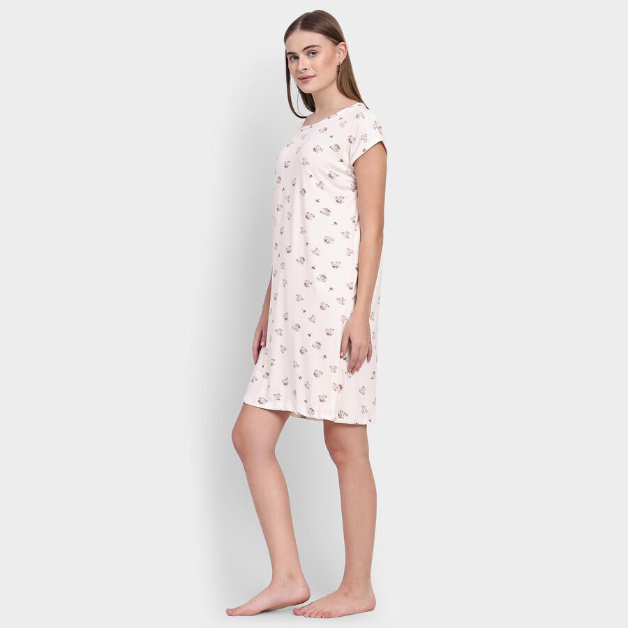 Ladies' Nighty , Beige, large image number null