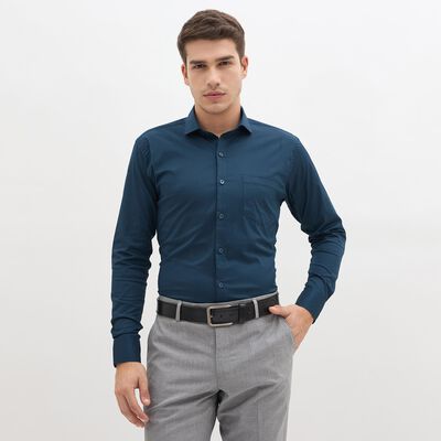 Men's Deep Teal Classic Formal Shirt
