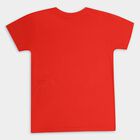 Boys' Half Sleeves T-Shirt , लाल, small image number null