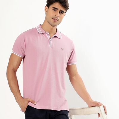 Men's Collared Half Sleeves T-Shirt 