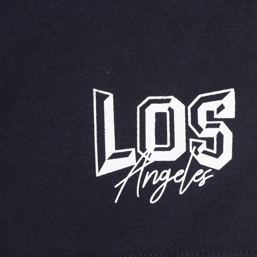 Boys' Basic Bermuda, Navy Blue, large image number null