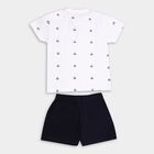 Infant Boys' 100% Cotton Baba Suit, Navy Blue, small image number null
