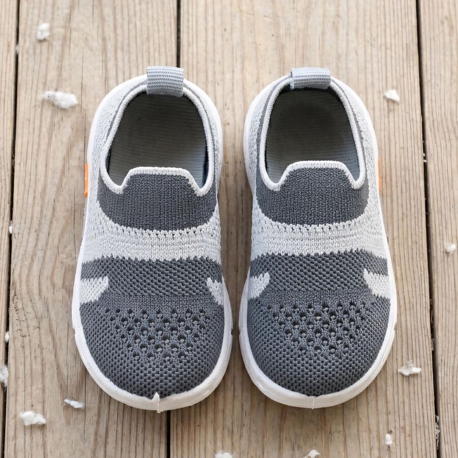 Boys' Shoes, ग्रे, large