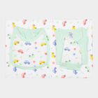 Infants Cotton Printed Baby Gift Set, Light Green, small image number null