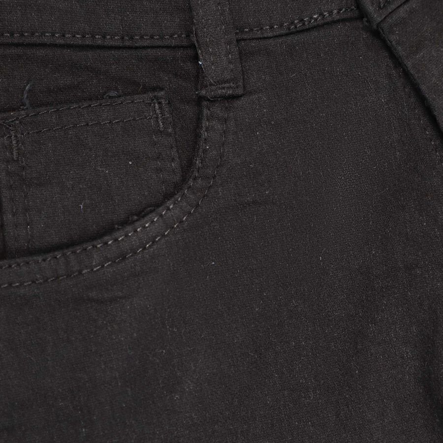 Boys Skinny Joggers, Black, large image number null
