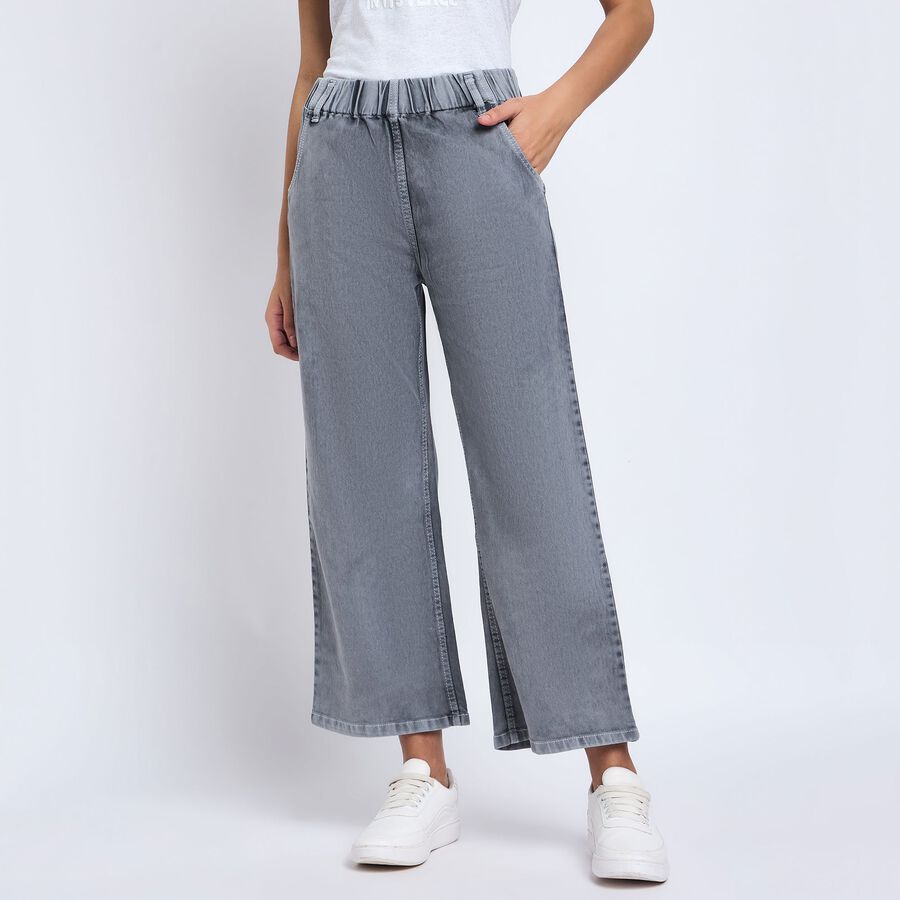 Ladies' Jeans, Dark Grey, large image number null