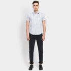 Men's 100% Cotton Casual Shirt, हल्का नीला, small image number null