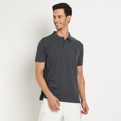 Men's Collared Half Sleeves T-Shirt