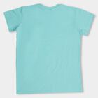 Boys' Half Sleeves T-Shirt , एक्वा, small image number null