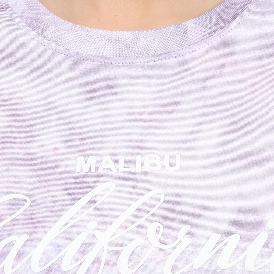 Ladies' 100% Cotton Round Neck T-Shirt , Lilac, large image number null