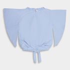 Girls' T-Shirt , Light Blue, small