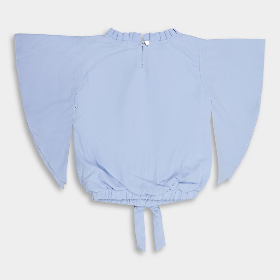 Girls' T-Shirt , Light Blue, large