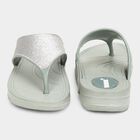 Womens Moulded Sliders, Green, small image number null