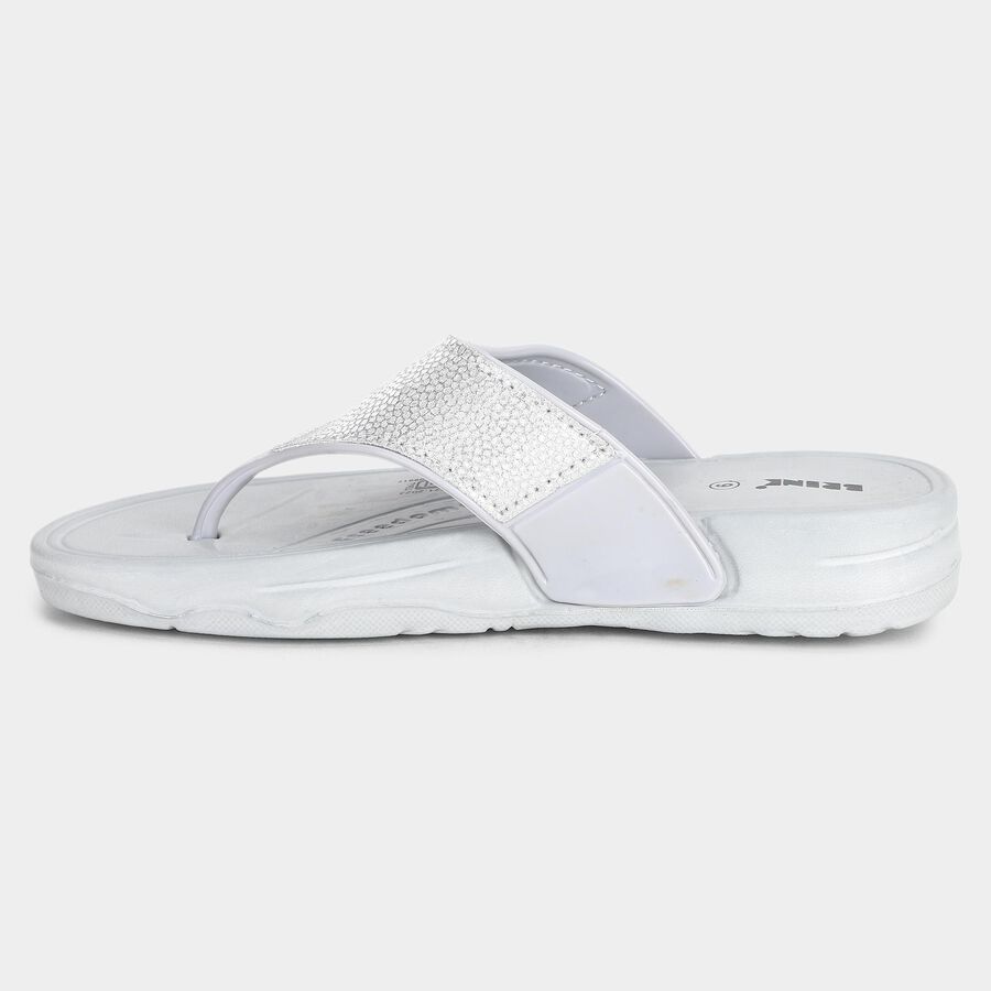 Ladies' Slipper, Grey, large