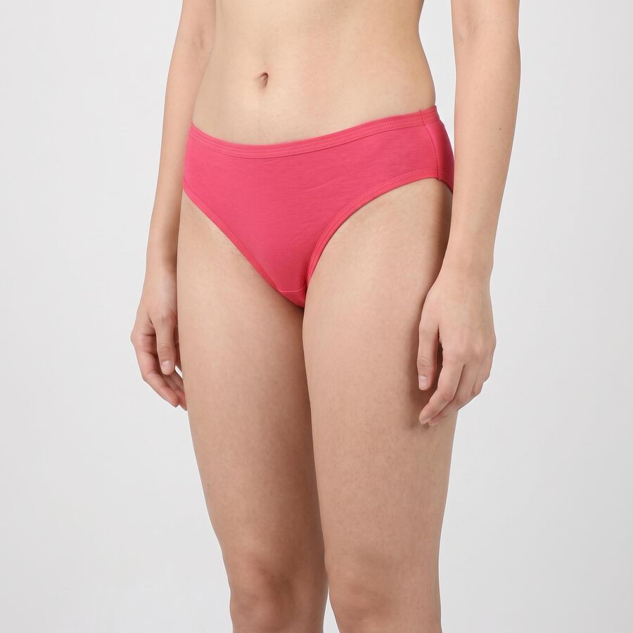 Women's Fuchsia Regular Fit Panty, Fuchsia, large