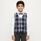 Boys Snow White Cotton Classic Collar Casual Shirt, सफ़ेद, small image number null