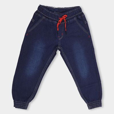 Boys' Deep Indigo Slim Fit Jogger Jeans