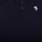 Boys Navy Blue Round Neck Casual Half Sleeve T-Shirt, नेवी ब्लू, small
