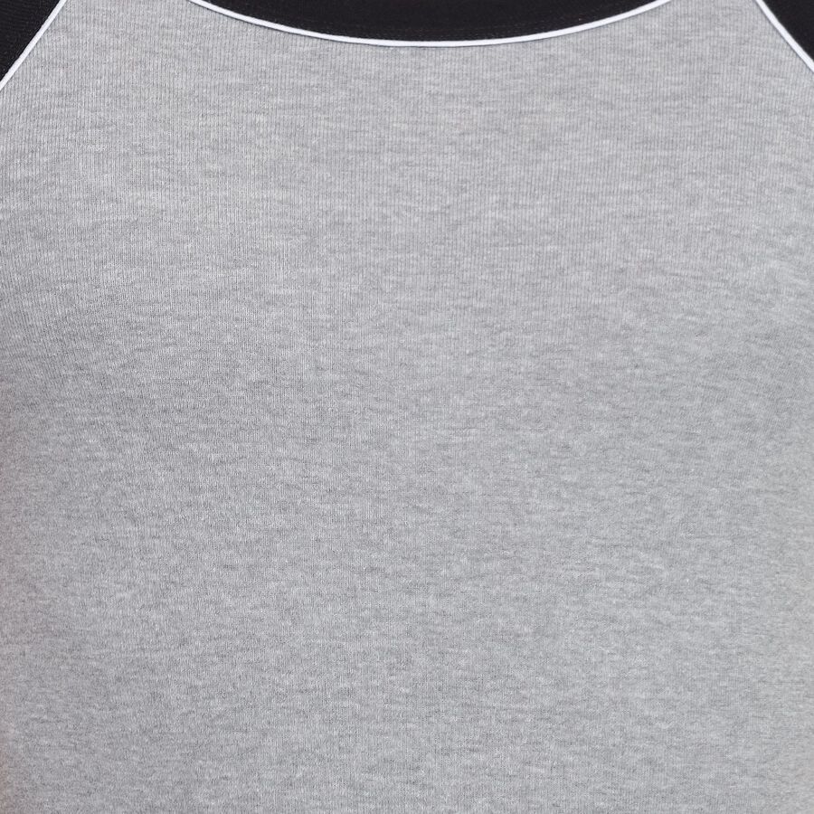 Men's Gym T-Shirt, Melange Light Grey, large