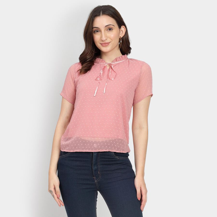 Ladies' Top, Pink, large image number null