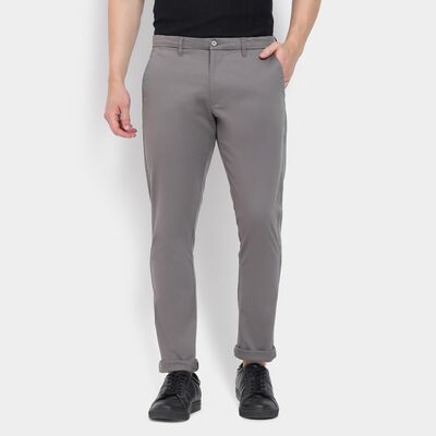 Men's Slim Fit Casual Trousers