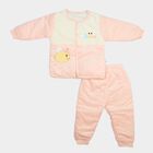 Infants' Pink Round Neck Lounge Hipster Set, Light Pink, small