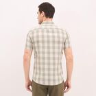 Men's 100% Cotton Regular Collar Casual Shirt, Olive, small image number null