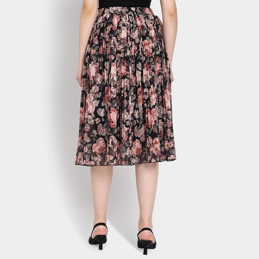 Ladies' Skirt , काला, large image number null