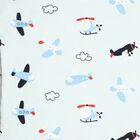Infant Boys' 100% Cotton Baba Suit, एक्वा, small image number null