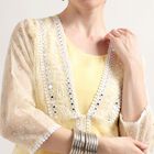 Ladies' Kurta, Yellow, small image number null