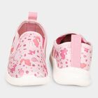 Girls Pink Printed Slip-On Sneakers, Pink, small