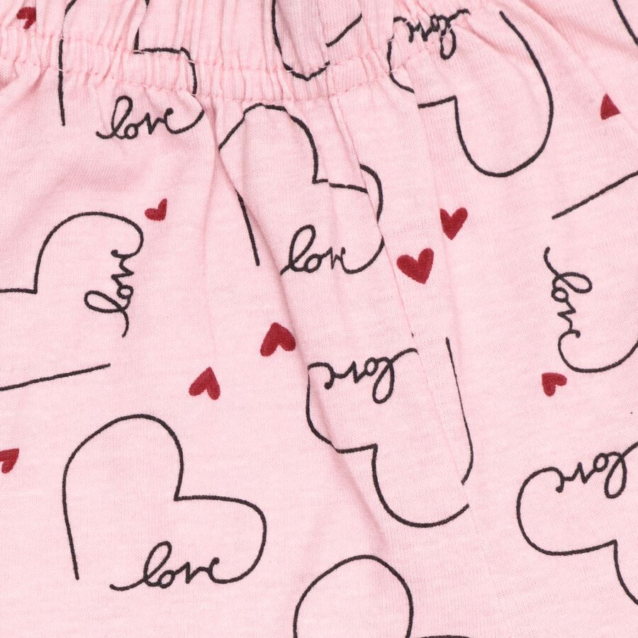 Girl's Pyjama, Light Pink, large image number null