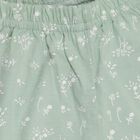 Girls' 100% Cotton Capri , Light Green, small image number null