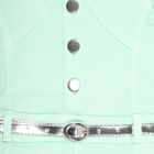 Girl's Frock, हल्का हरा, small image number null
