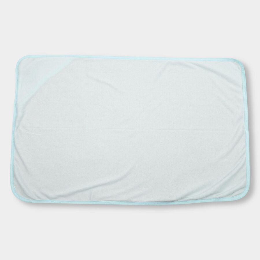 Infants' 100% Cotton Towel, हल्का नीला, large image number null