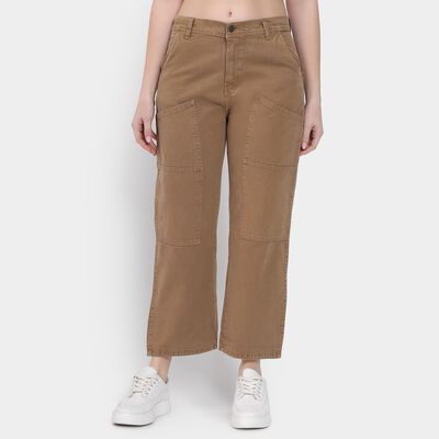 Ladies' 100% Cotton Trousers 